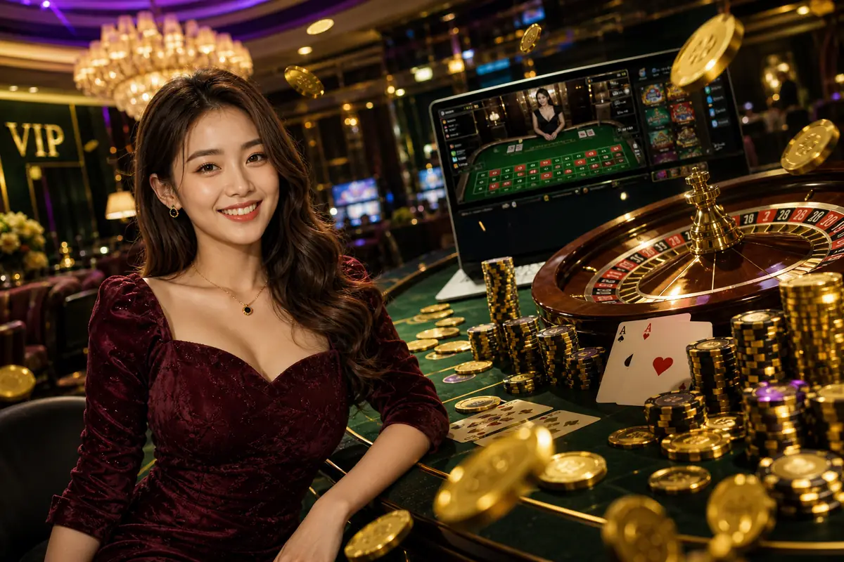 pussy77 Casino meja baccarat dealer langsung